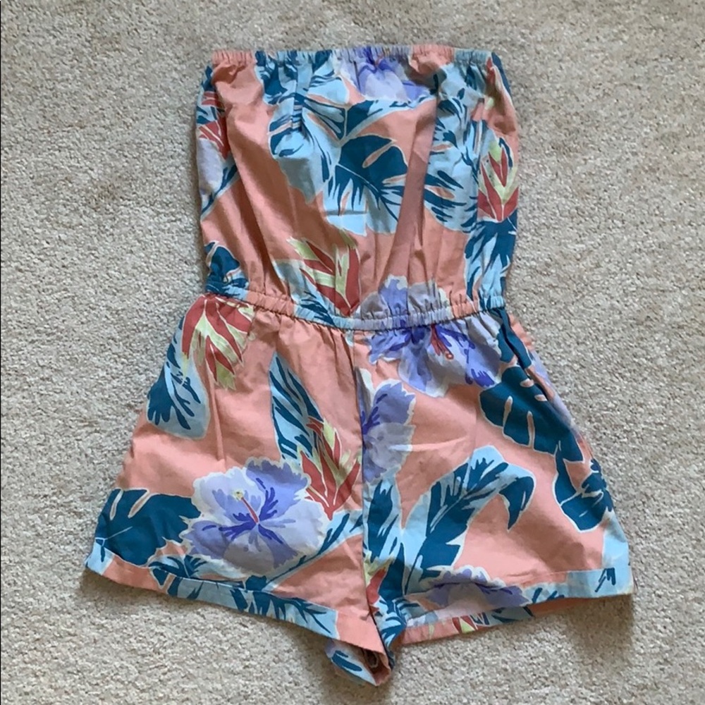 UO Strapless Romper